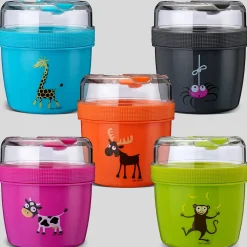 Fiambrera Snack N'ice Cup L Vaca Púrpura · Carl Oscar