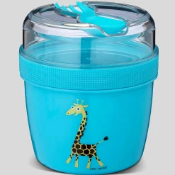 Fiambrera Snack N'ice Cup L Jirafa Turquesa · Carl Oscar