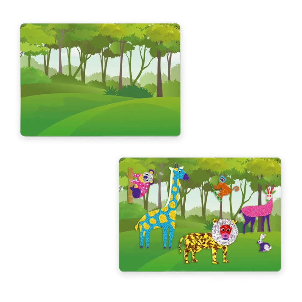 Foil Fun-Mundo Animal · Skillmatics