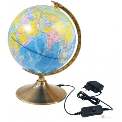 Globo terráqueo día y noche · Buki