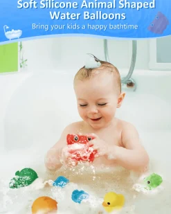 Globos agua reutilizables Animales · 3 uds