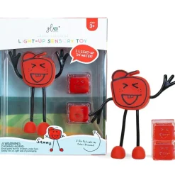 GloPals Set Personaje + 2 Cubos luz SAMMY Rojo