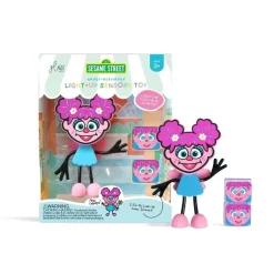 GloPals Set Personaje Abby Cadabby Rosa + 2 Cubos luz