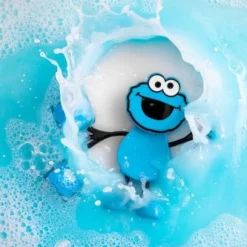 GloPals Set Personaje Cookie Monster Azul + 2 Cubos luz