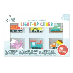 GloPals Set regalo 6 cubos de luz Automóviles