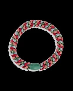 Goma de pelo Kknekki Mix Green Bordeaux Glitter