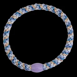 Goma de pelo Kknekki Slim Mix Purplesilver Gold