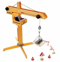 Grúa de madera · Hape
