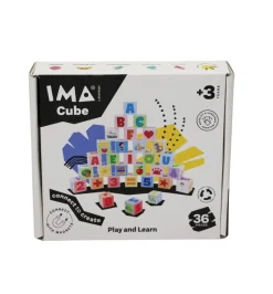 Ima Cube It Letras 36 piezas · Braintoys