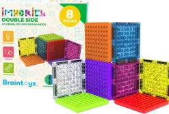 Imabrick 8 piezas doble cara · Braintoys