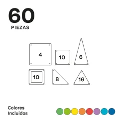 Imanix 60 piezas · Braintoys