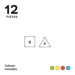 Imanix 12 piezas · Braintoys
