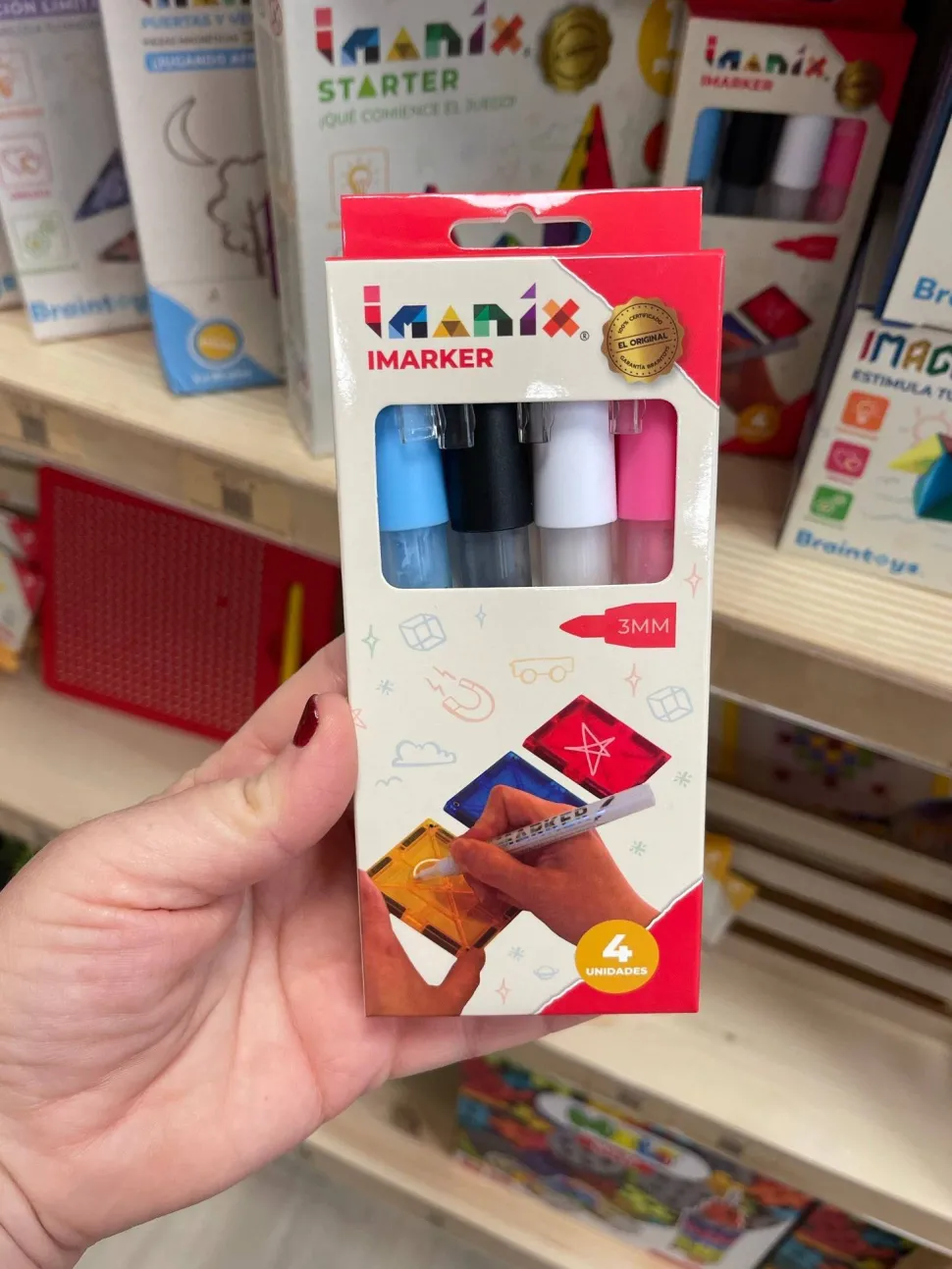 Imanix Imarker 4 colores · Braintoys