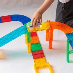 Imanix Pista de Carreras 105 piezas · Braintoys