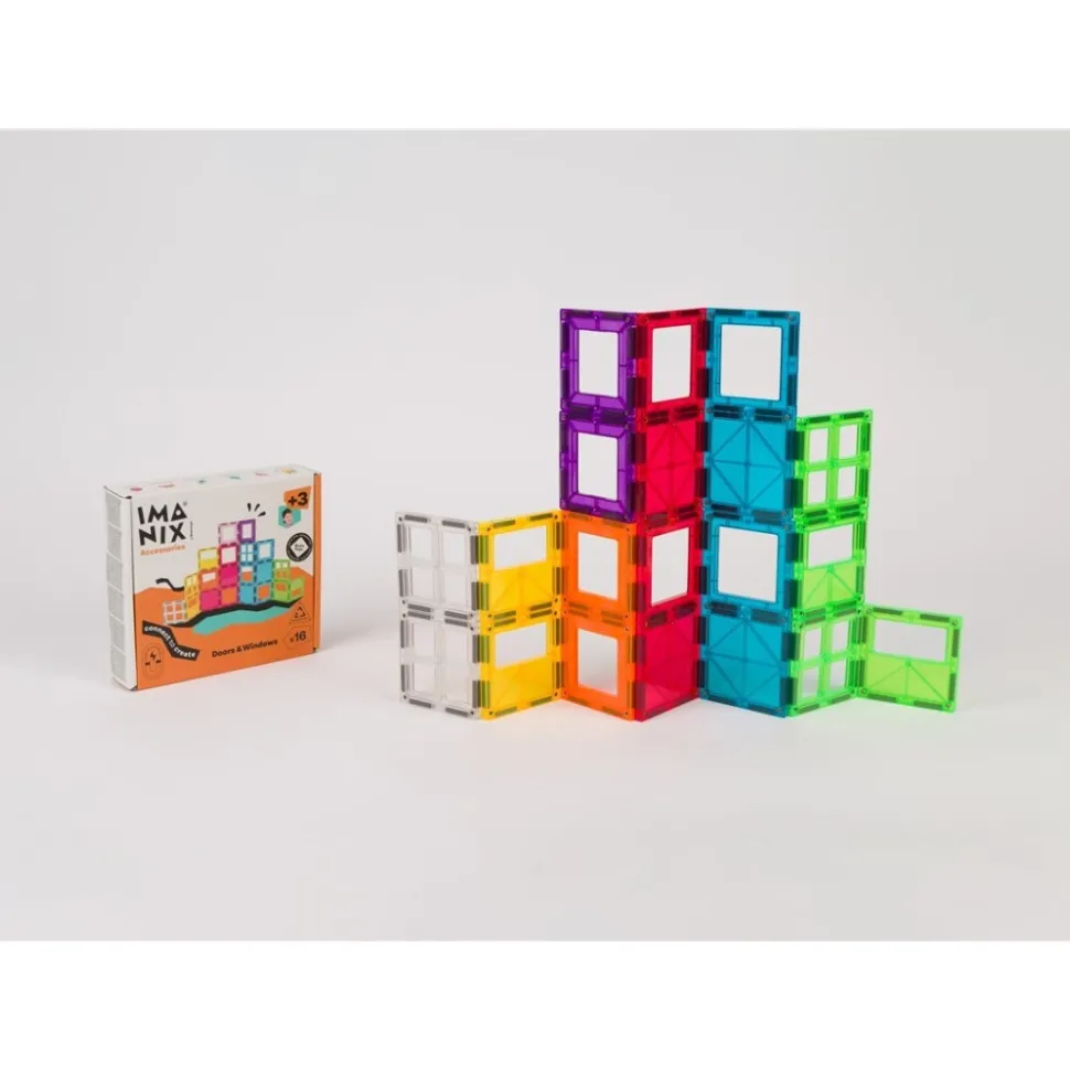 Imanix Set de puertas y ventanas · Braintoys