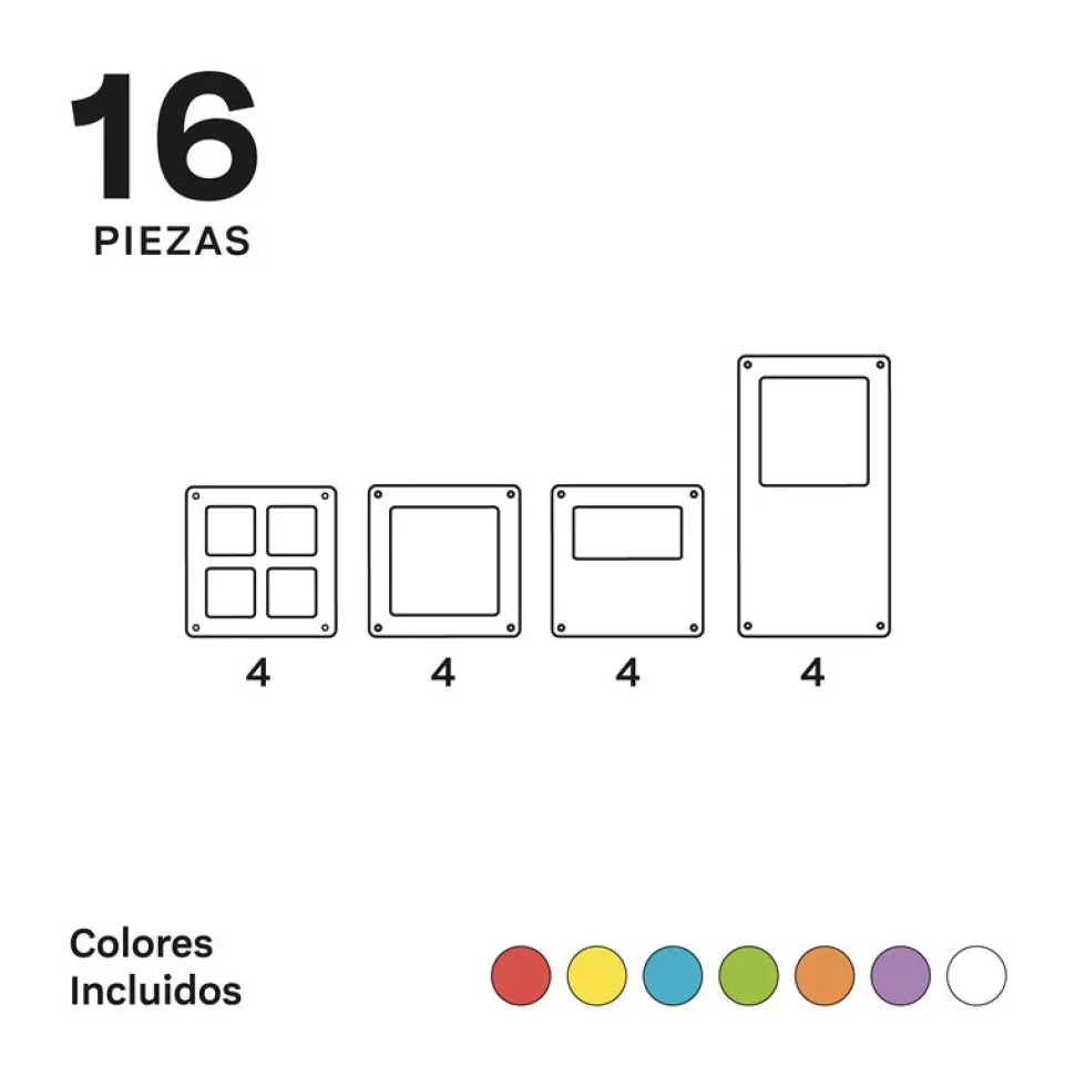 Imanix Set de puertas y ventanas · Braintoys