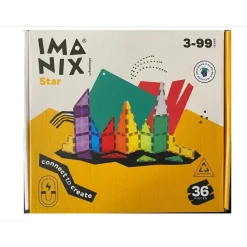 Imanix Star 36 piezas · Braintoys