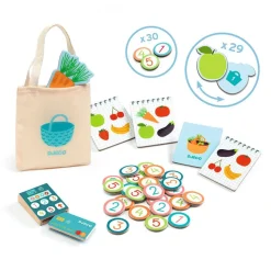 Imitación Léa & Milo little market · Djeco