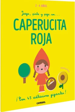Juega, pinta y pega con...Caperucita Roja