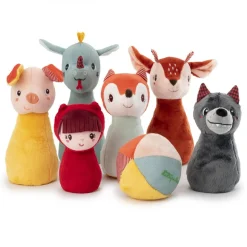 Juego de bolos bosque Caperucita