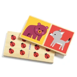 Juego educativo Dominó Wood · DJECO