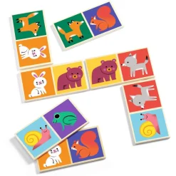 Juego educativo Dominó Wood · DJECO