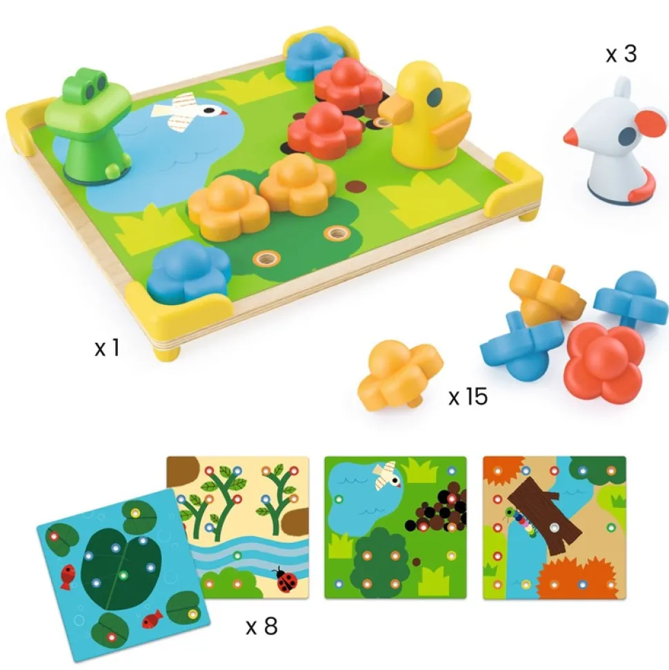 Juego educativo Mosaico Ducky & Co · DJECO