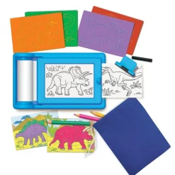 KidzMaker Arte de dinosaurios · 4M