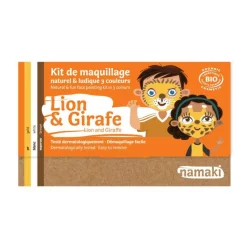 Kit maquillaje León y Jirafa · Namaki