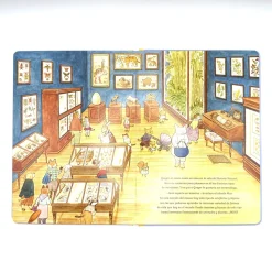 La familia Gatez en el museo