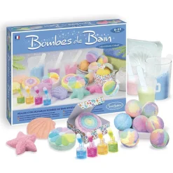 Laboratorio de bombas de baño