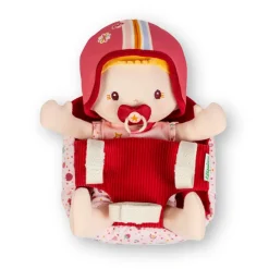 Lena muñeca y asiento de bicicleta · Lilliputiens