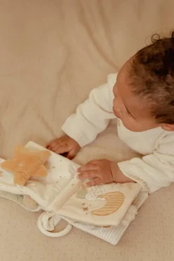 Librito Blando Actividades anilla Newborn Naturals · Little Dutch