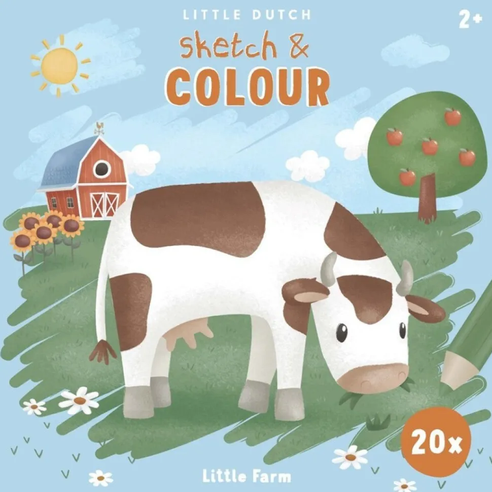 Libro colorear Pequeña Granja · Little Dutch