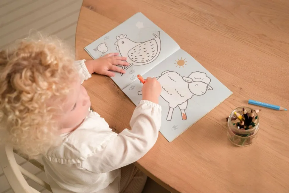 Libro colorear Pequeña Granja · Little Dutch