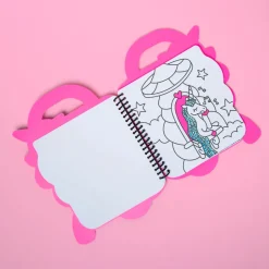 Libro con pinturas y pegatinas Unicornio · OMY
