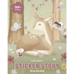 Libro de pegatinas Fairy Garden · Little Dutch