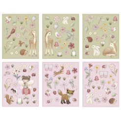 Libro de pegatinas Fairy Garden · Little Dutch