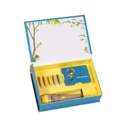 Libro linterna proyector Familia de Ratoncitos · Moulin Roty