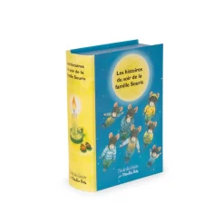 Libro linterna proyector Familia de Ratoncitos · Moulin Roty