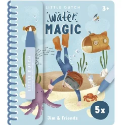 Libro mágico colorear Jim & Friends · Little Dutch
