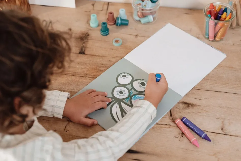 Libro para colorear Forest Friends · Little Dutch