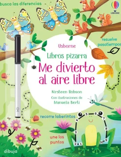 Libro Pizarra · Me divierto al aire libre