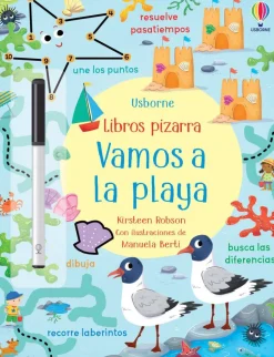Libro Pizarra · Vamos a la playa