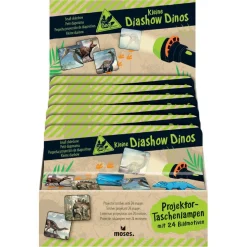 Linterna diapositivas Dinos · Moses