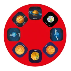 Linterna diapositivas planetas · Moses