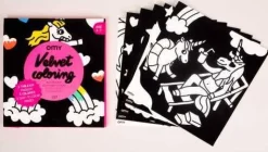 Lámina de Terciopelo Unicornio · OMY