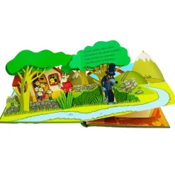 Los siete cabritillos y el lobo (pop-up)