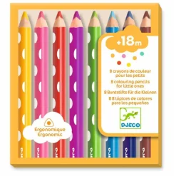 Lápices de colores (8 ud) · DJECO