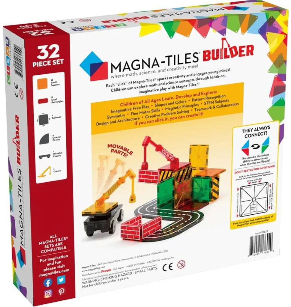 Magna-T Construction Set 32 piezas